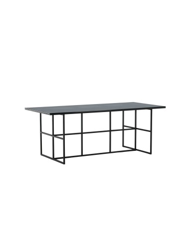 Matbord Leif, 200 × 90 cm, Svart
