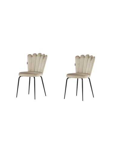 Matstol Limhamn, Beige/Svart