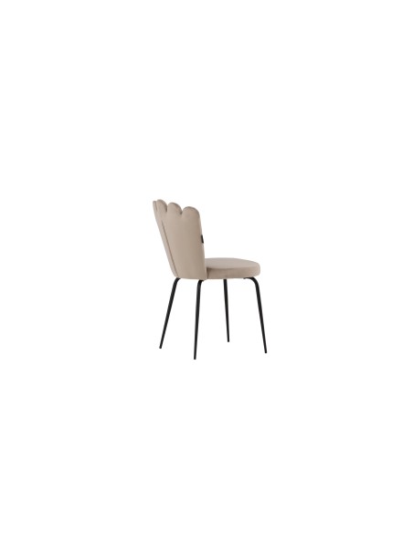 Matstol Limhamn, Beige/Svart