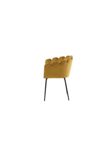 Matstol Limhamn, Gul/Svart