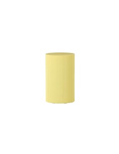 Runt sidobord Lenox, Ø30,5 cm, Yellow 2