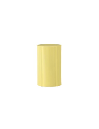 Runt sidobord Lenox, Ø30,5 cm, Yellow