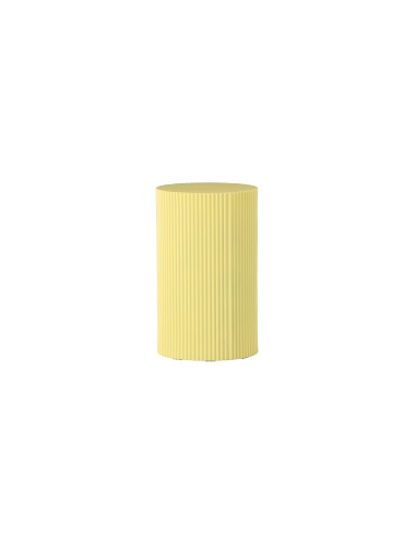 Runt sidobord Lenox, Ø30,5 cm, Yellow