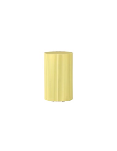 Runt sidobord Lenox, Ø30,5 cm, Yellow