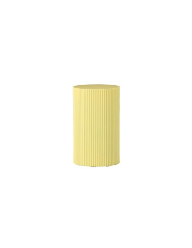 Runt sidobord Lenox, Ø30,5 cm, Yellow
