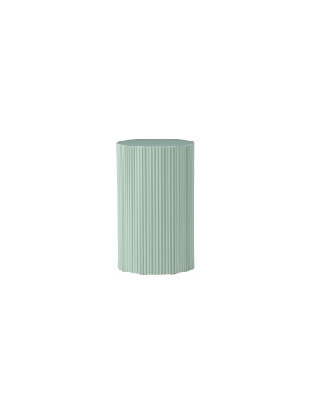 Runt sidobord Lenox, Ø30,5 cm, Light Green