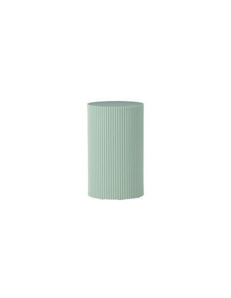 Runt sidobord Lenox, Ø30,5 cm, Light Green