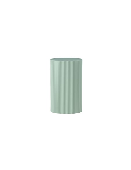 Runt sidobord Lenox, Ø30,5 cm, Light Green