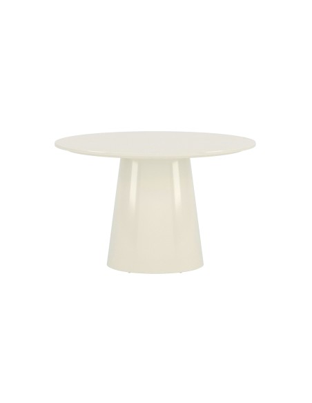 Runt matbord Lanzo, Ø120 cm, Beige