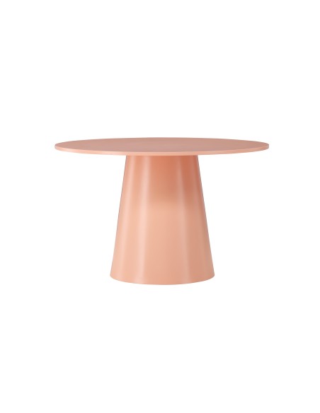 Runt matbord Lanzo, Ø120 cm, Peach