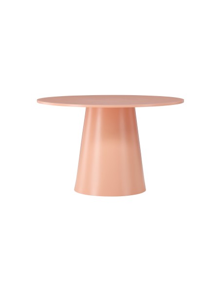 Runt matbord Lanzo, Ø120 cm, Peach