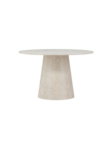Runt matbord Lanzo, Ø120 cm, Beige