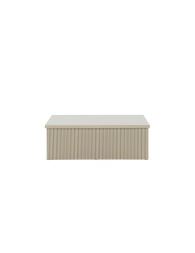 Soffbord Lenox, 90 × 90 cm, Beige