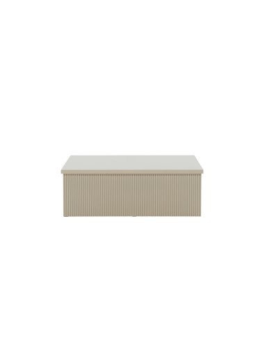 Soffbord Lenox, 90 × 90 cm, Beige