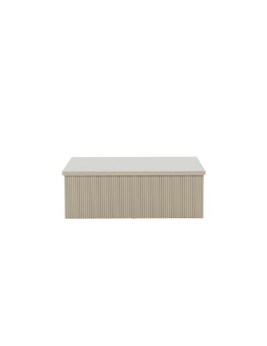 Soffbord Lenox, 90 × 90 cm, Beige