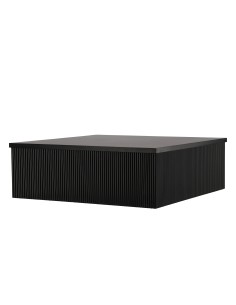 Soffbord Lenox, 90 × 90 cm, Svart 2