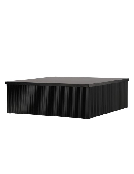 Soffbord Lenox, 90 × 90 cm, Svart