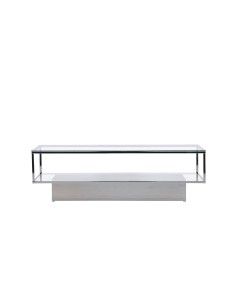 Soffbord Maglehem, 130 × 60 cm, Transparent