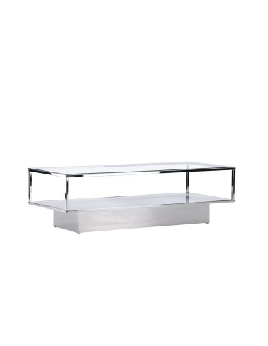Soffbord Maglehem, 130 × 60 cm, Transparent