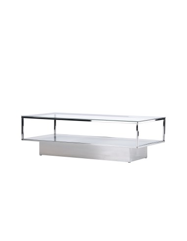 Soffbord Maglehem, 130 × 60 cm, Transparent