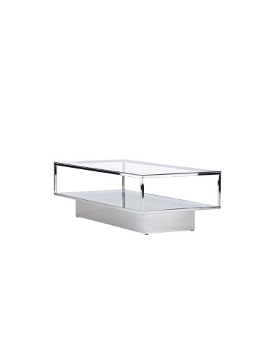 Soffbord Maglehem, 130 × 60 cm, Transparent