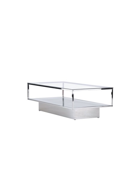 Soffbord Maglehem, 130 × 60 cm, Transparent