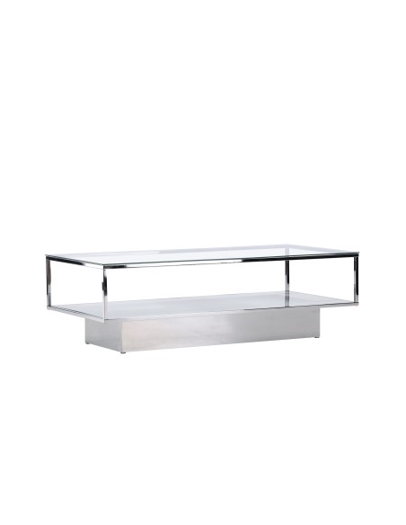 Soffbord Maglehem, 130 × 60 cm, Transparent
