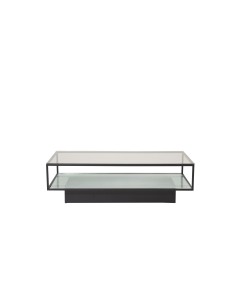 Soffbord Maglehem, 130 × 60 cm, Svart