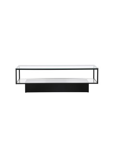 Soffbord Maglehem, 130 × 60 cm, Svart 2