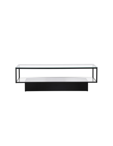 Soffbord Maglehem, 130 × 60 cm, Svart