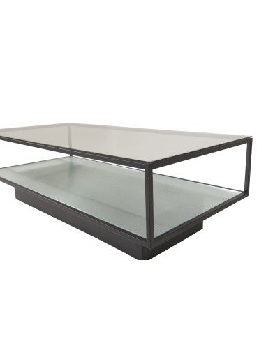 Soffbord Maglehem, 130 × 60 cm, Svart
