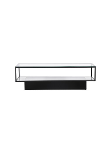Soffbord Maglehem, 130 × 60 cm, Svart