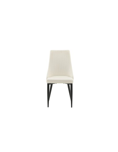 Matstol Leone, Beige/Svart
