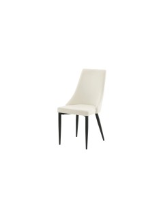 Matstol Leone, Beige/Svart 2