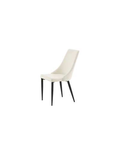Matstol Leone, Beige/Svart