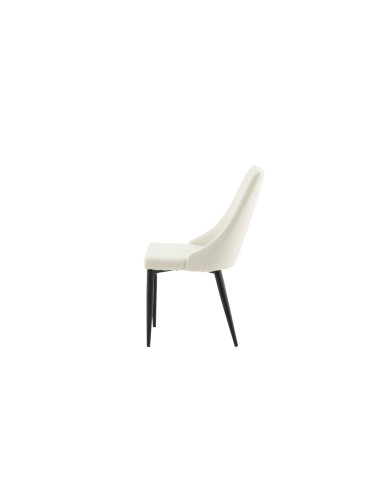 Matstol Leone, Beige/Svart