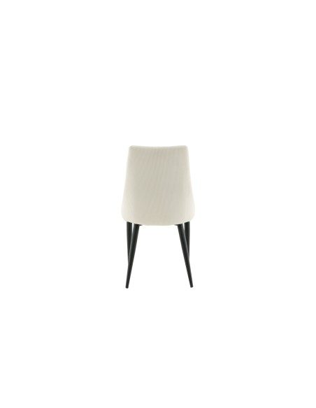 Matstol Leone, Beige/Svart