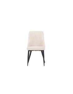 Matstol Leone, Beige/Svart