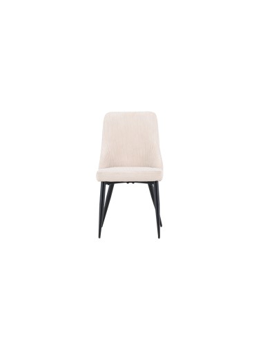 Matstol Leone, Beige/Svart