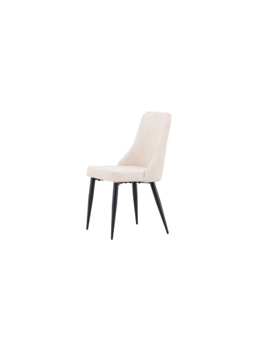 Matstol Leone, Beige/Svart