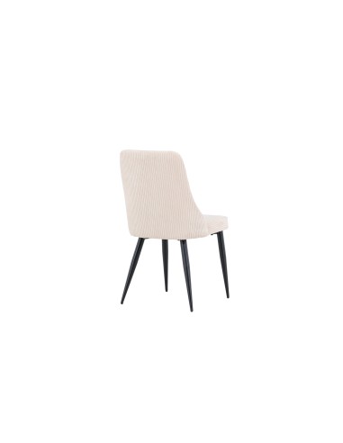Matstol Leone, Beige/Svart