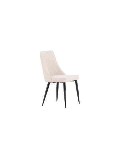 Matstol Leone, Beige/Svart