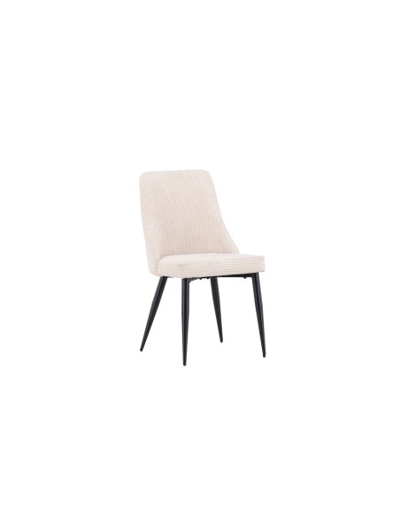 Matstol Leone, Beige/Svart
