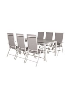 Matgrupp Levels med Break matstolar, 160 × 100 cm 2