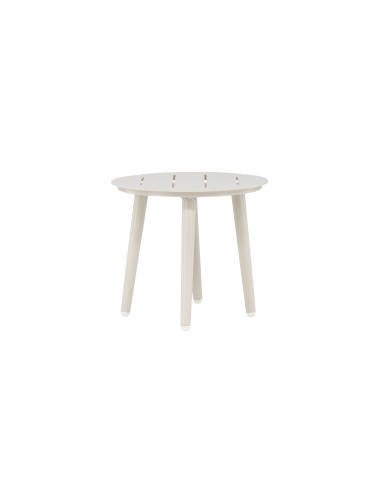 Runt sidobord Lina, Ø40 cm, Beige