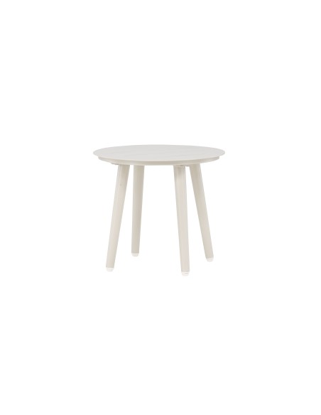 Runt sidobord Lina, Ø40 cm, Beige