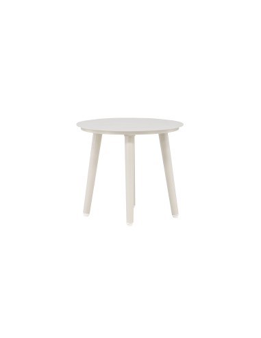 Runt sidobord Lina, Ø40 cm, Beige