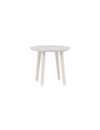 Runt sidobord Lina, Ø40 cm, Beige