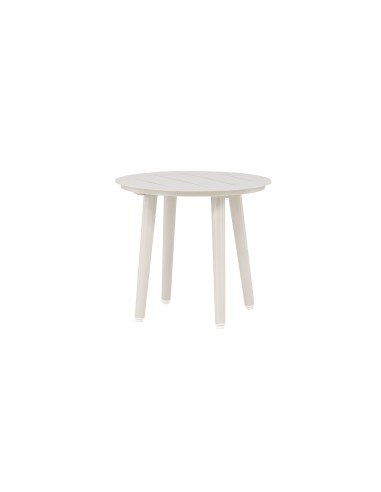 Runt sidobord Lina, Ø40 cm, Beige
