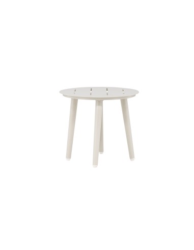 Runt sidobord Lina, Ø40 cm, Beige